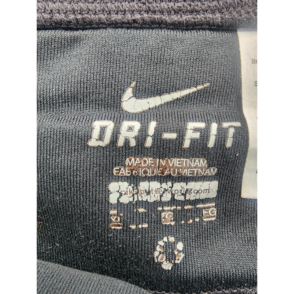 Nike Dri-FIT Black Cropped‎ Running Leggings Womens XL Activewear Yoga Workout